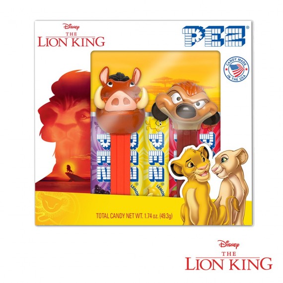 Coffret PEZ Le Roi Lion Timon et Pumba