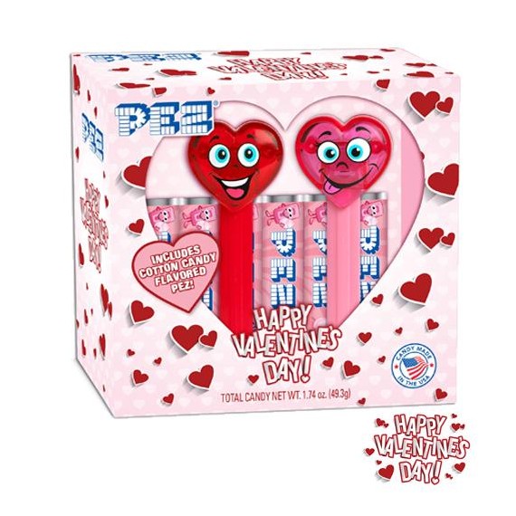 Coffret PEZ Happy Hearts Import USA