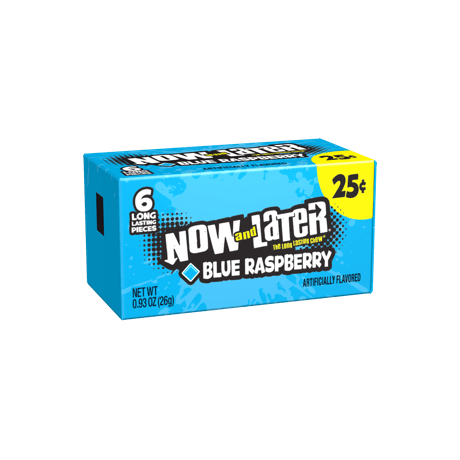 Now and Later Blue Raspberry