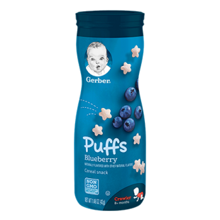 Gerber Puffs Blueberry