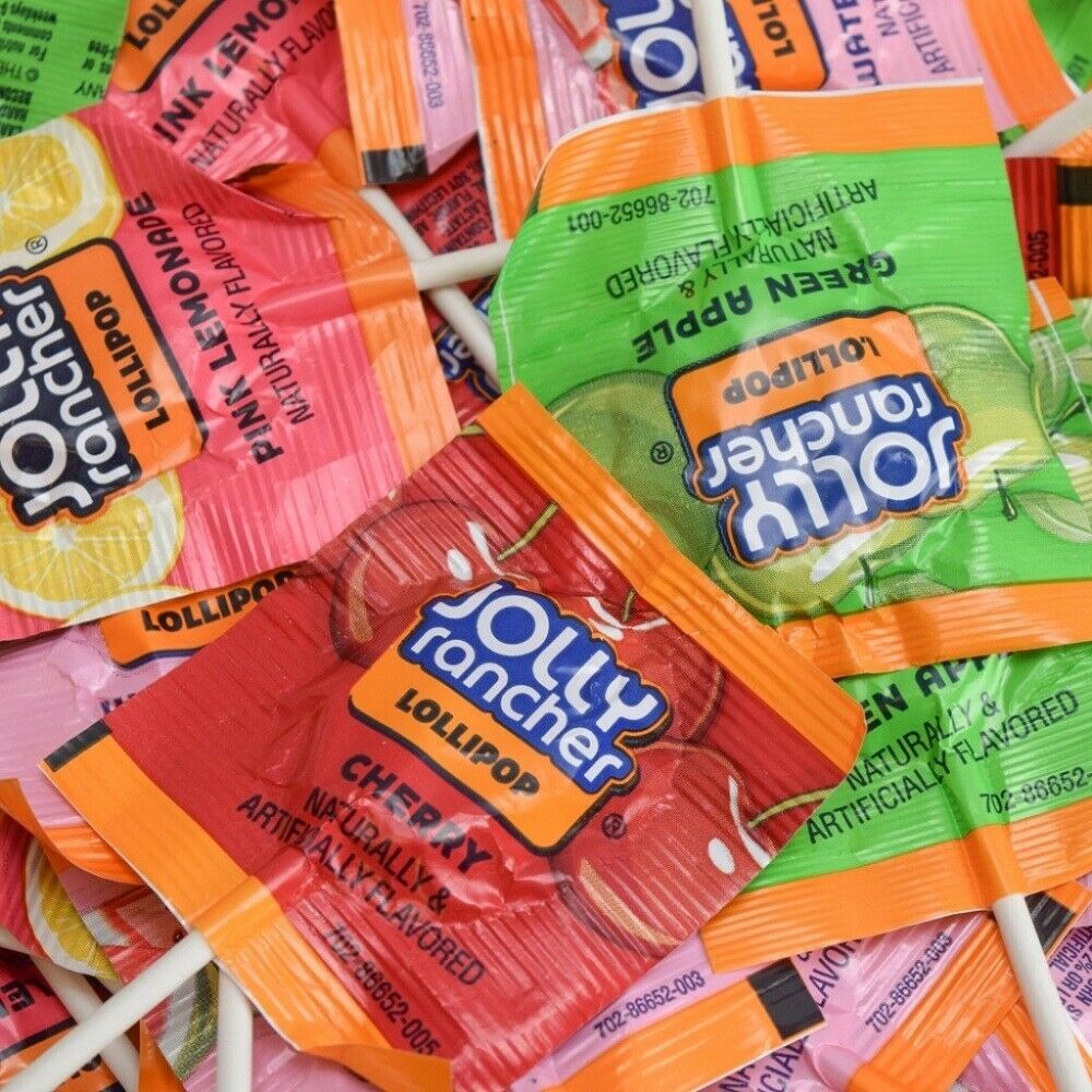 Jolly Rancher Lollipops Square
