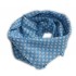 Foulard bleu étoilé
