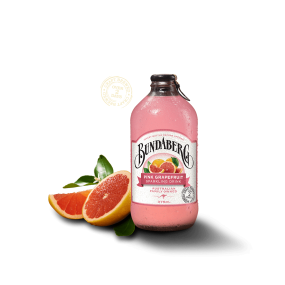 Bundaberg Pink Grapefruit Sparkling Drink