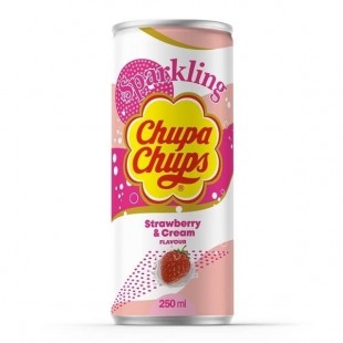 Chupa Chups Strawberry Sparkling Soda