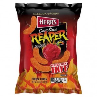 Herr's Carolina Reaper Cheese Curls