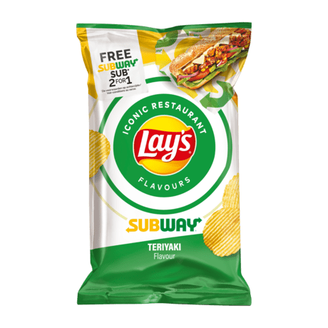Lay's Iconic Restaurant Subway Teriyaki
