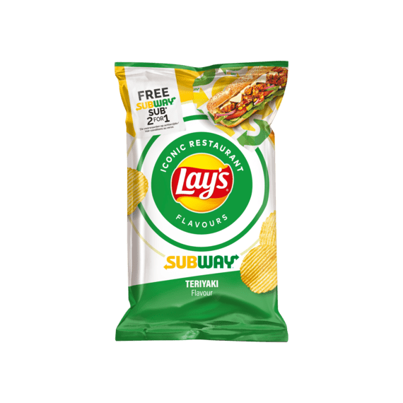 Lay's Iconic Restaurant Subway Teriyaki