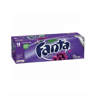 Pack Fanta Grape 12 Pack