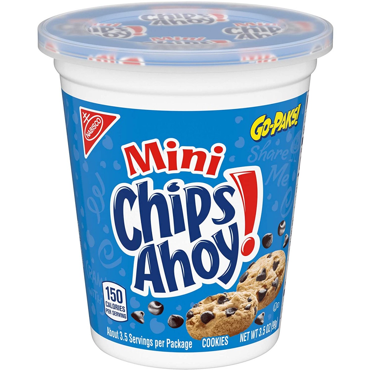 Mini Chips Ahoy! GoPak Mini cookies pépites de chocolat à emporter