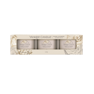 Warm Cashmere Coffret 3 Votives en Verre