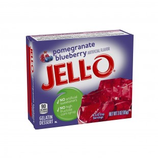 Jell-O Pomegranate Bluberry