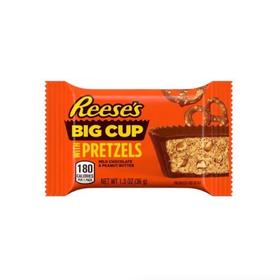 Reese's Big Cup With Pretzels