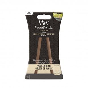Vanilla Bean Recharge Brins Diffuseurs Voiture WoodWick