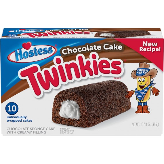 Twinkies Chocolat Fourrés Vanille