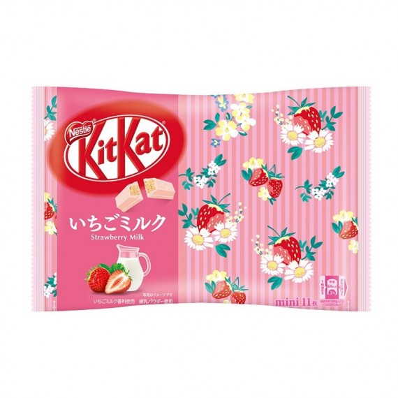 Kit Kat Mini Strawberry Milk Japan 139g