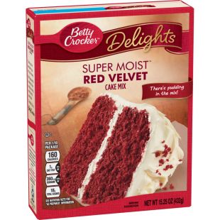 Super Moist Velvet Cake Mix Betty Crocker