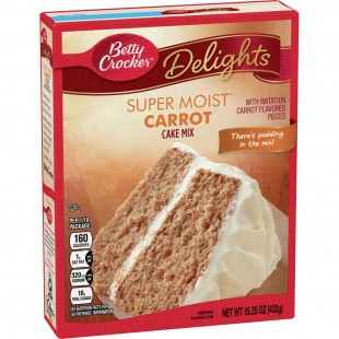 Super Moist Carrot Cake Mix Betty Crocker