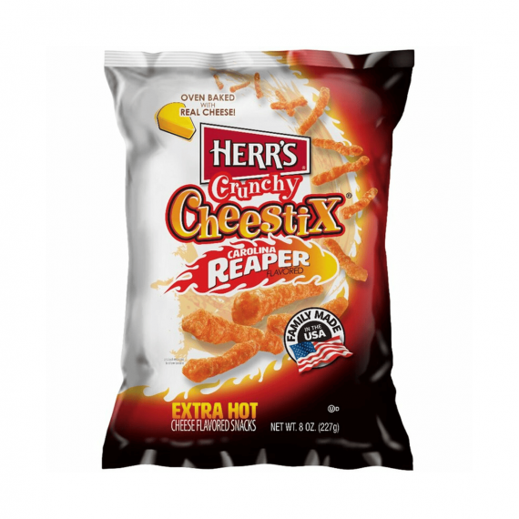 Herr's Crunchy Cheestix Carolina Reaper