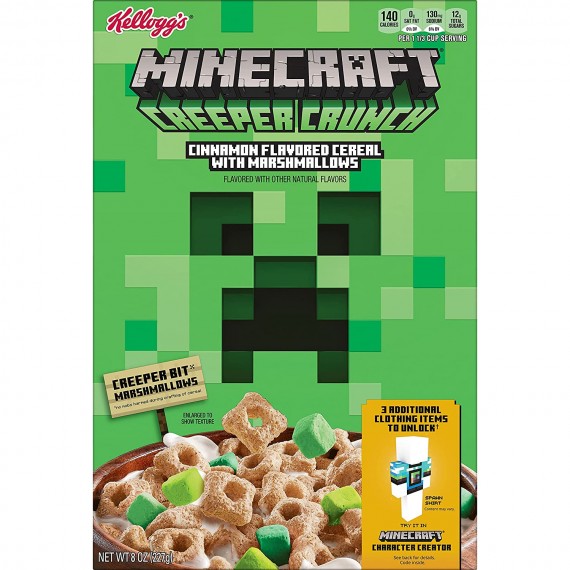 Kellogg's Minecraft Creeper Crunch