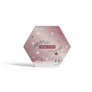 Coffret Cadeau 18 Lumignons Snow Globe Wonderland