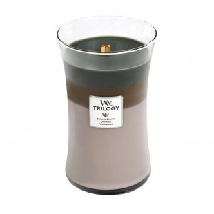 Trilogy Cozy Cabin Bougies WoodWick