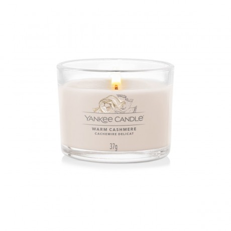 Warm Cashmere Votive en Verre