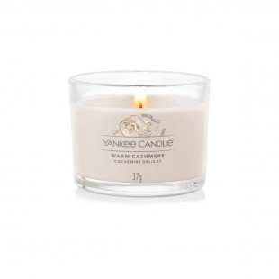 Warm Cashmere Votive en Verre