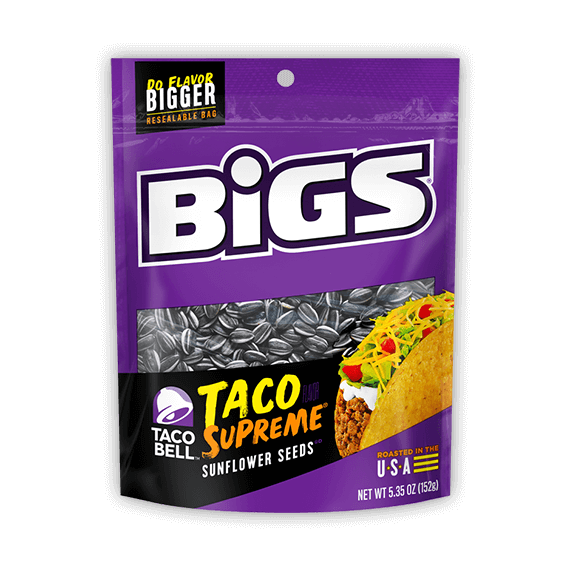 Bigs Taco Supreme Sunflower Seeds