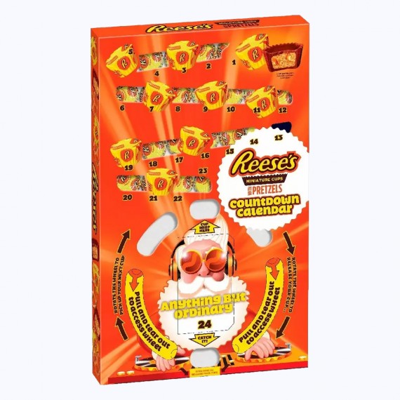 Calendrier de l'Avent Reese's Nothing But Ordinary Miniature Cups With Pretzels