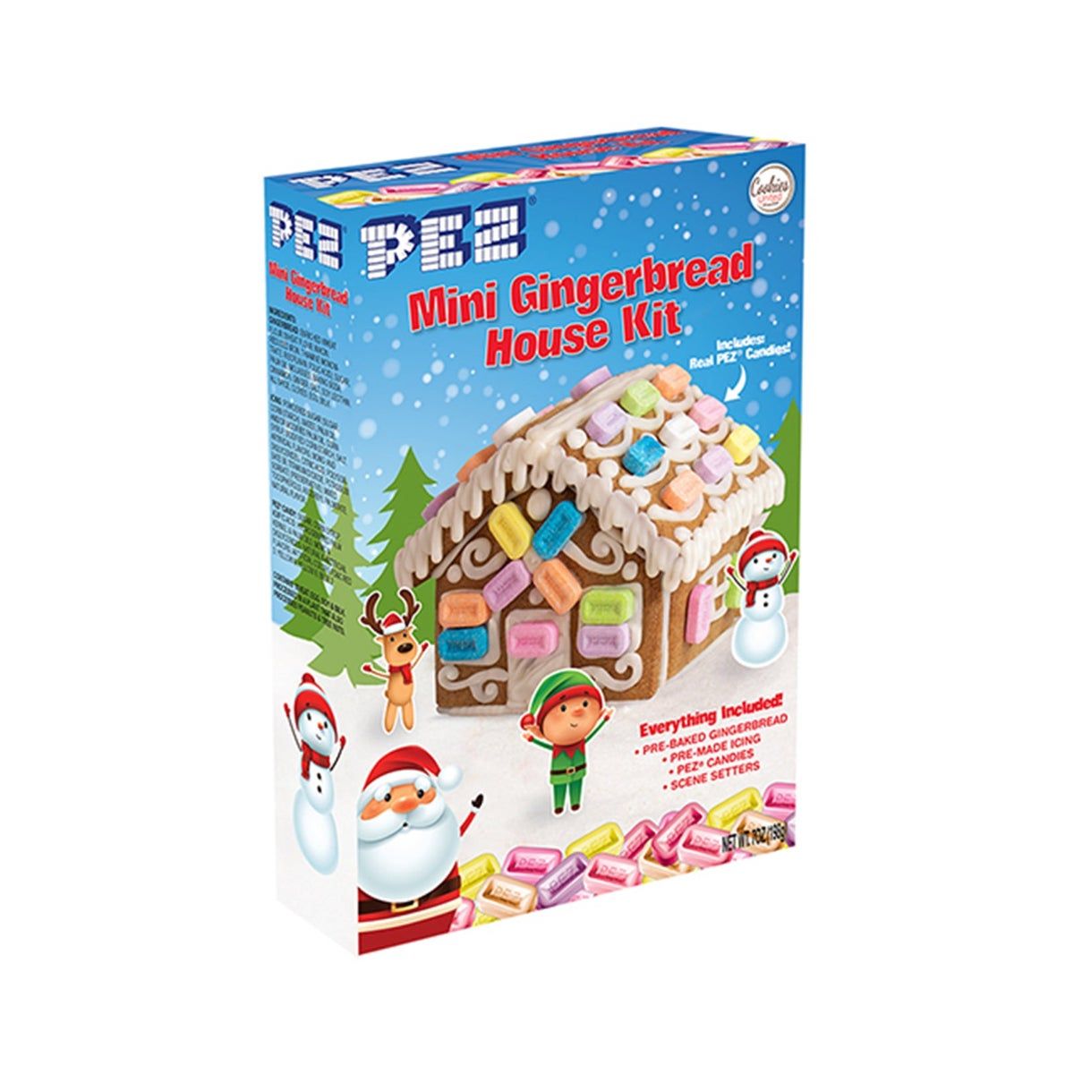 PEZ Gingerbread House Kit  Maison en pain d'épices de Noël