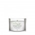 White Gardenia Votive en Verre