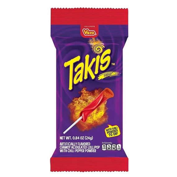 Takis Fuego Lollipop