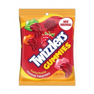 Twizzlers Tongue Twisters Fruity Gummies
