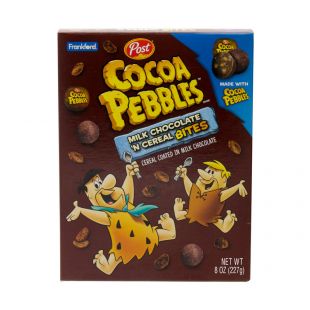 Cocoa Pebbles Milk Chocolate 'n Cereal Bites