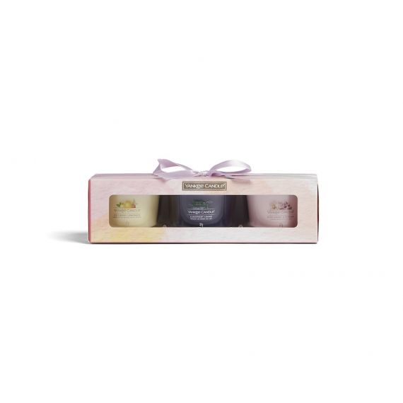 Coffret Cadeau 3 Votives en Verre Signature