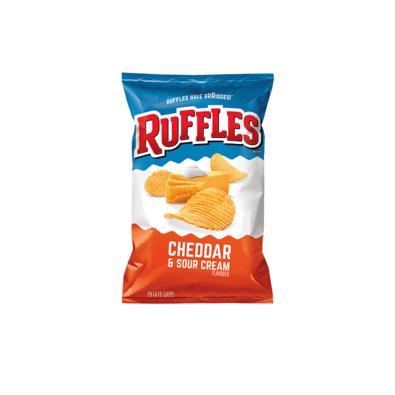 Ruffles cheddar & sour cream