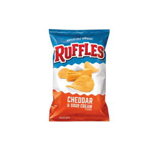 Ruffles cheddar & sour cream