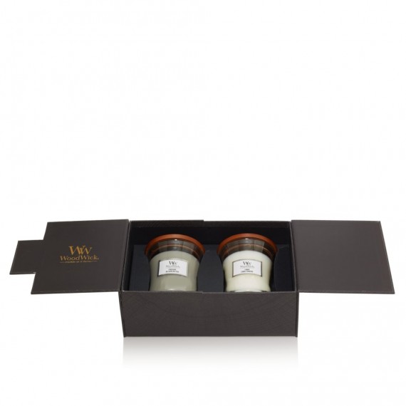 Coffret Cadeau 2 Moyennes Woodwick