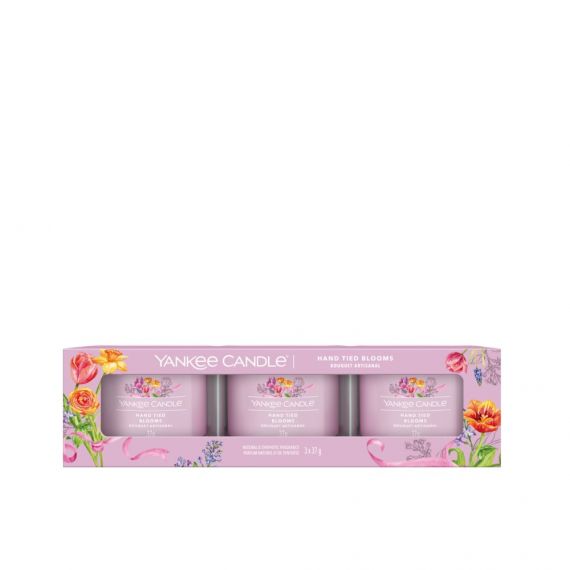 Hand Tied Blooms Coffret 3 Votives en Verre