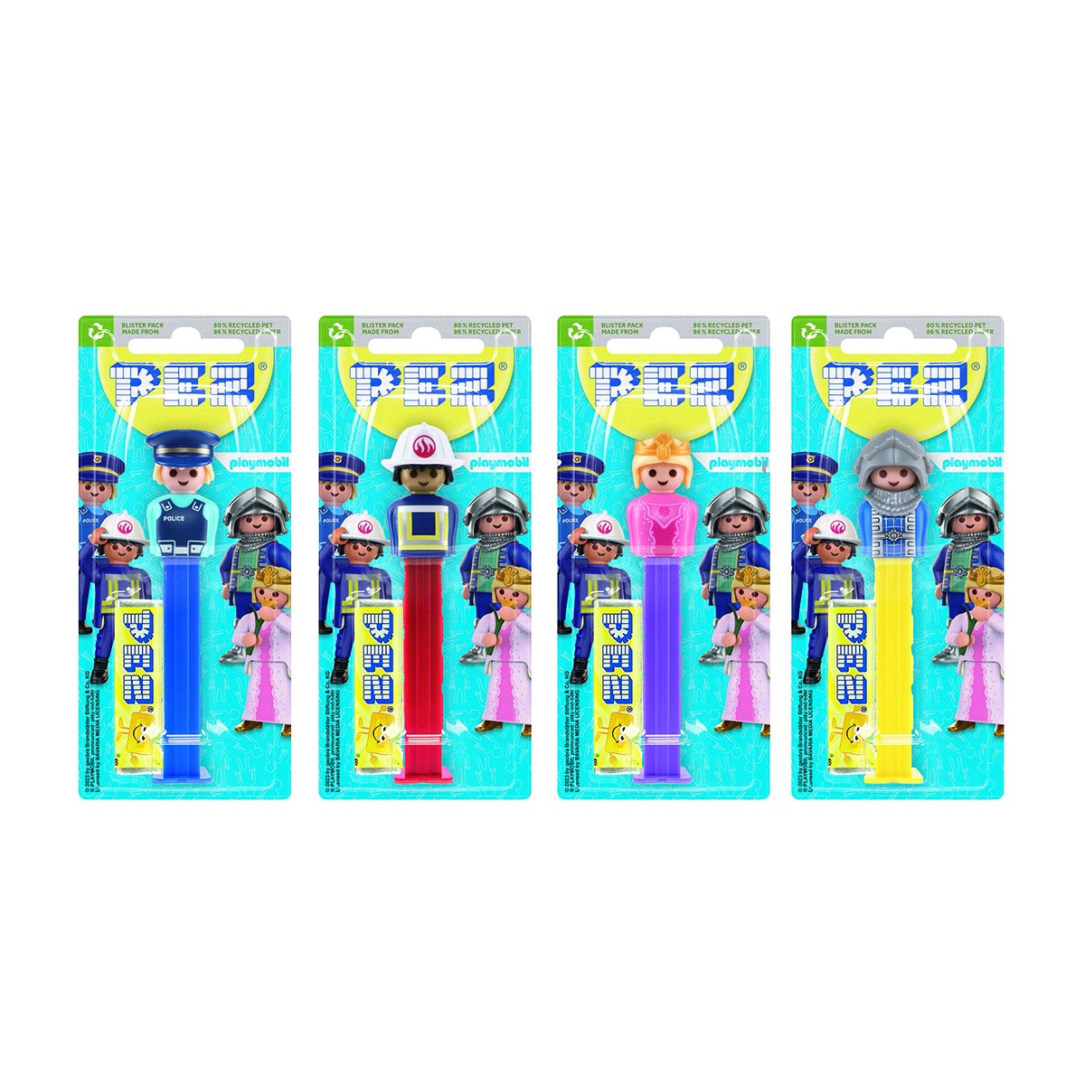 Distributeur de bonbons PEZ Playmobil - Pompier