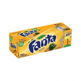Fanta Pineapple Frigo pack 12 canettes
