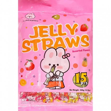 Jelly Straws Goûts Assortis