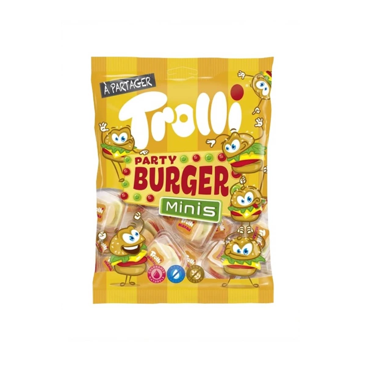 Bonbons - Mini burger - 100 g - Trolli