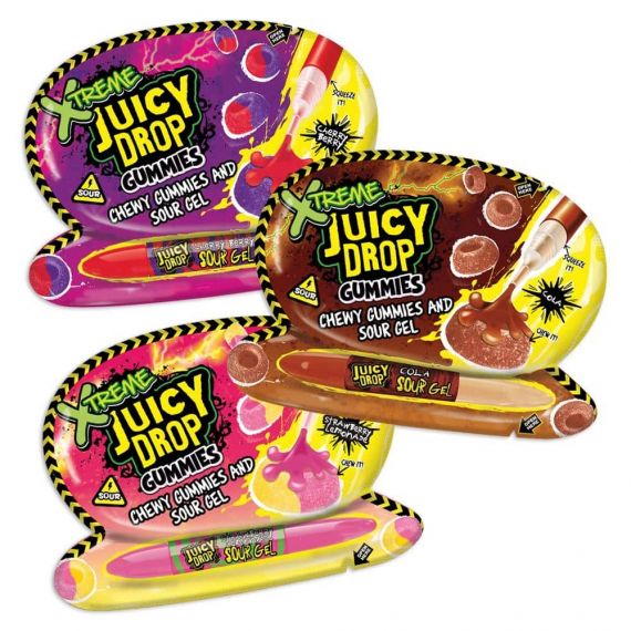 Xtreme Juicy Drops Gummies & Sour Gel