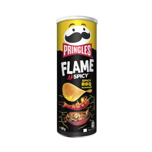 Pringles Flame Spicy BBQ