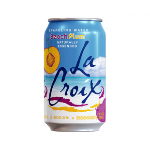 La Croix Peach Plum Sparkling Water