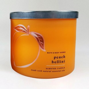Peach Bellini Bougie 3 Mèches