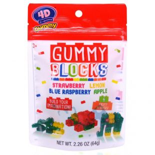 4-D Gummy Blocks