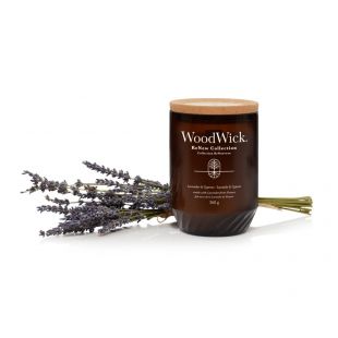 Lavande & Cyprès Bougies ReNouveau WoodWick