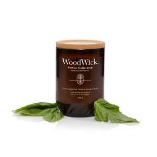 Feuille de Tomate & Basilic Bougies ReNouveau WoodWick